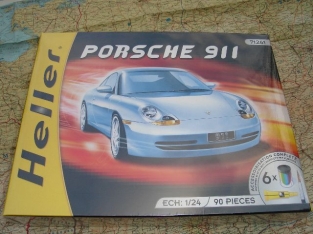 Heller 50767   Porsche 911 Duitse luxe sport auto